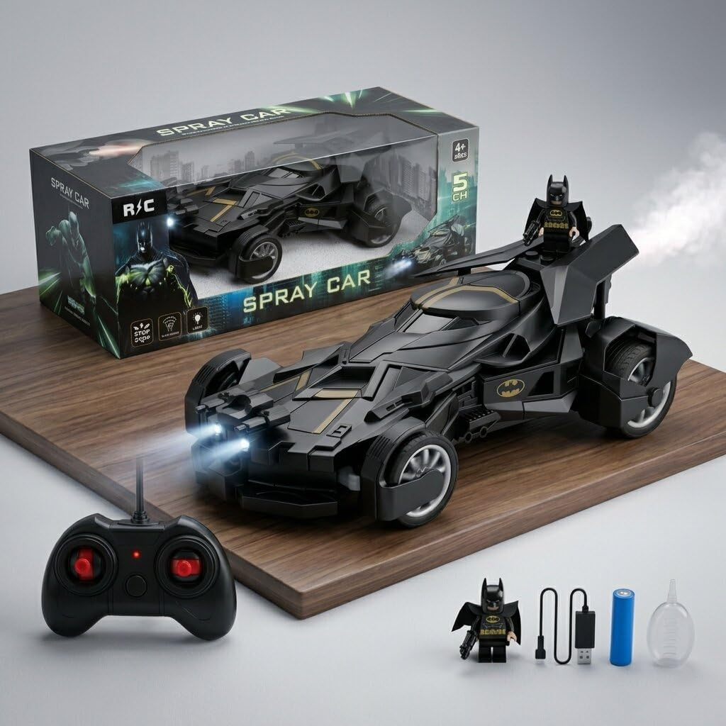 Batman Spray Rc Car