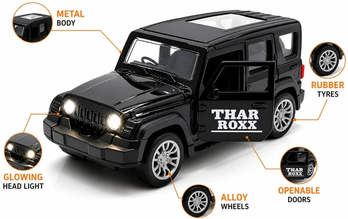 Thar Roxx Die Cast Metal Toy Car